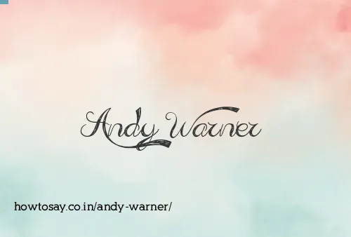 Andy Warner