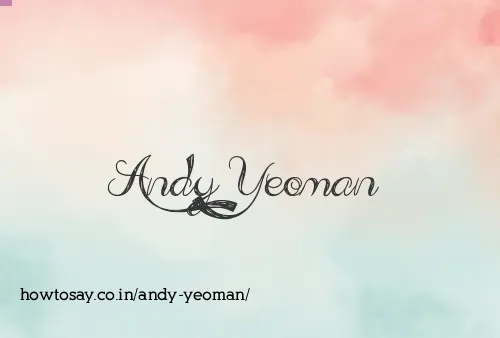 Andy Yeoman