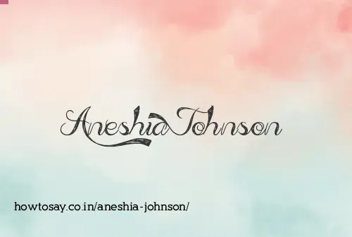 Aneshia Johnson