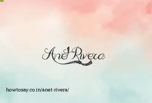 Anet Rivera