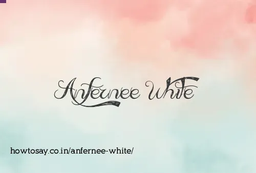 Anfernee White