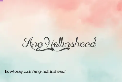 Ang Hollinshead