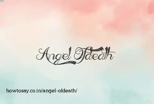 Angel Ofdeath