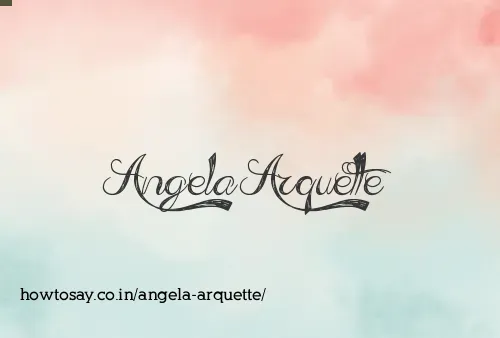 Angela Arquette