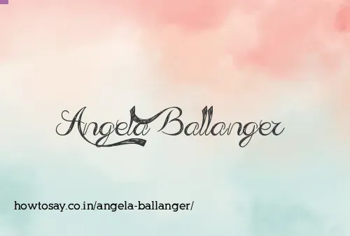 Angela Ballanger