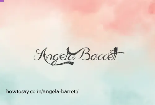 Angela Barrett