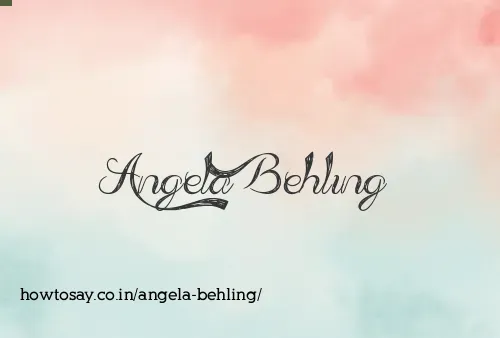 Angela Behling