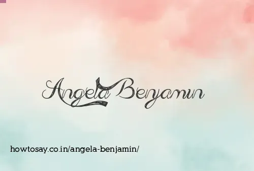 Angela Benjamin