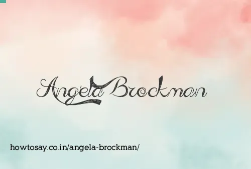 Angela Brockman