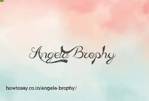 Angela Brophy