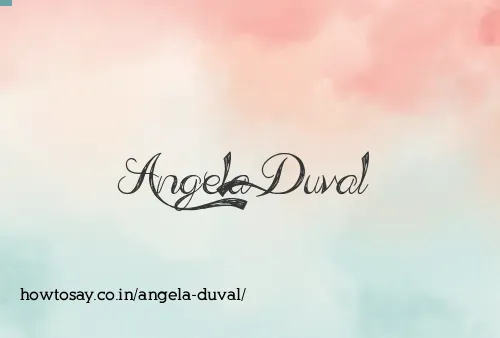 Angela Duval