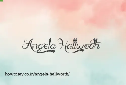 Angela Hallworth