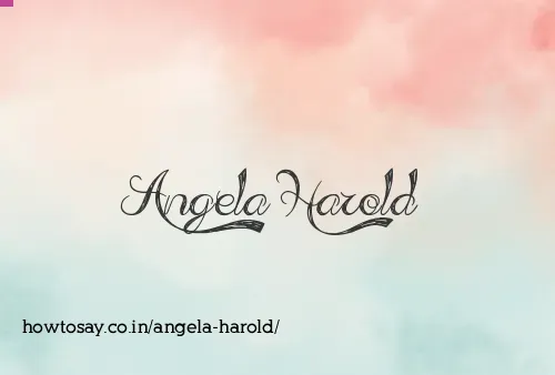 Angela Harold
