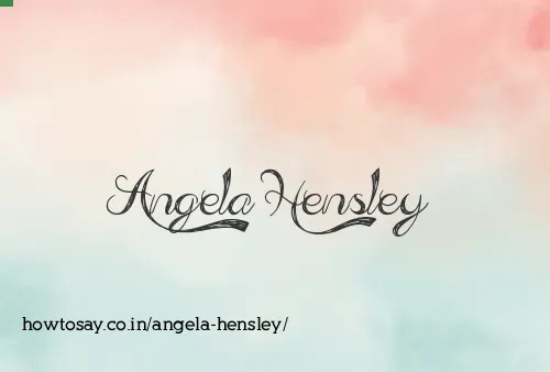 Angela Hensley