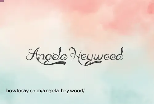 Angela Heywood