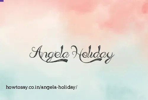Angela Holiday