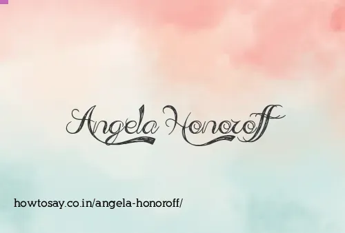 Angela Honoroff