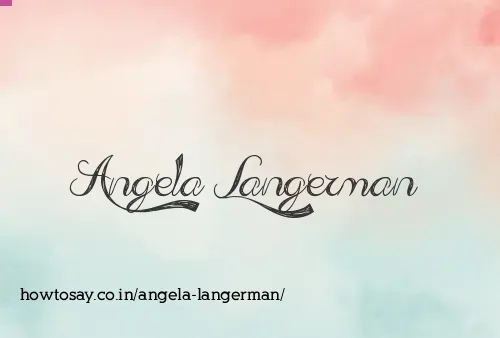 Angela Langerman