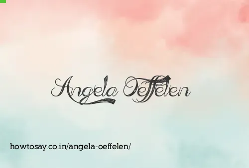 Angela Oeffelen