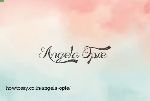 Angela Opie