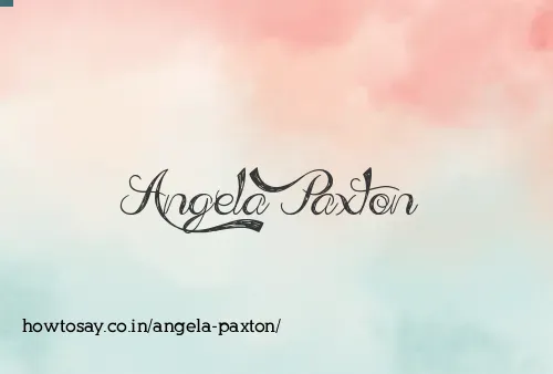 Angela Paxton