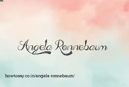 Angela Ronnebaum