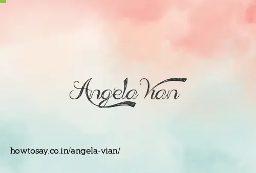 Angela Vian