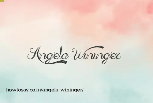 Angela Wininger