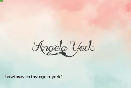 Angela York