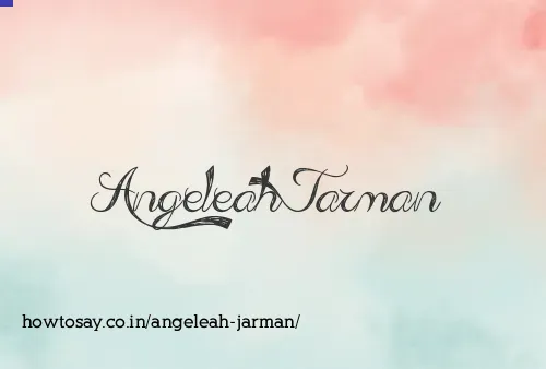 Angeleah Jarman