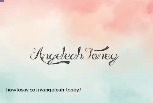 Angeleah Toney