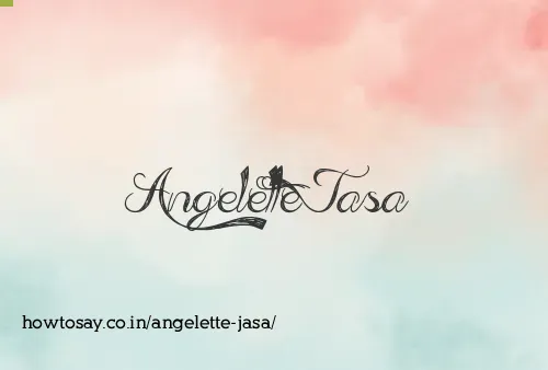 Angelette Jasa