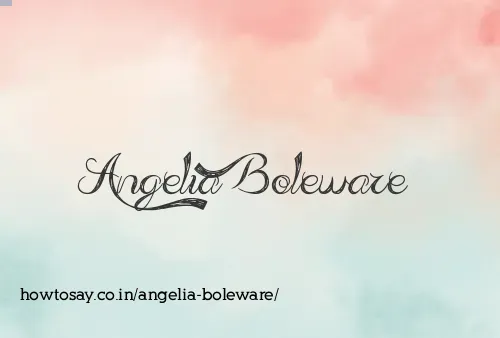 Angelia Boleware
