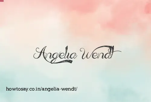 Angelia Wendt