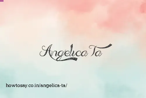 Angelica Ta