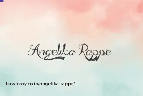 Angelika Rappe