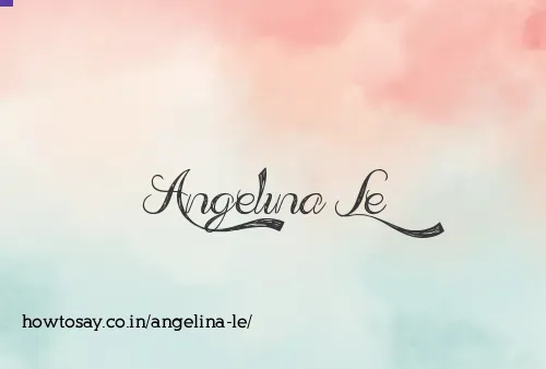 Angelina Le