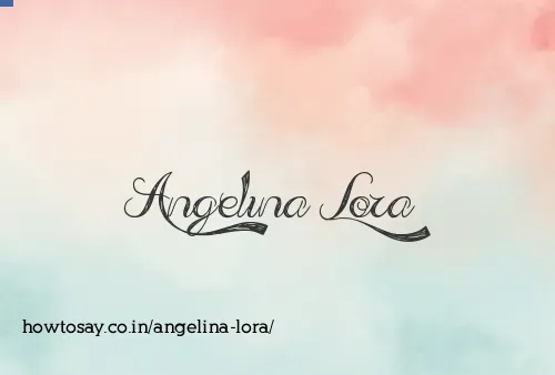 Angelina Lora