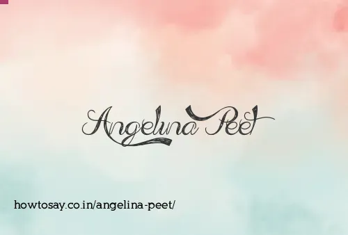 Angelina Peet