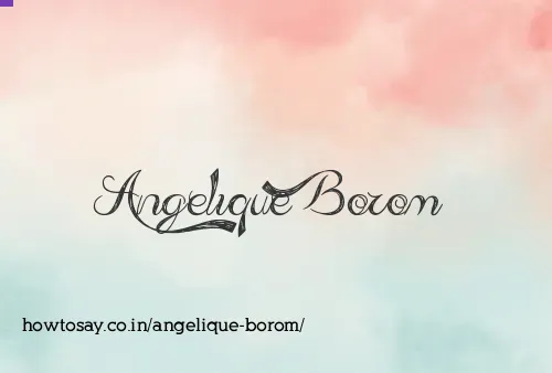 Angelique Borom