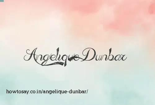 Angelique Dunbar