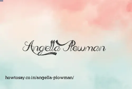 Angella Plowman