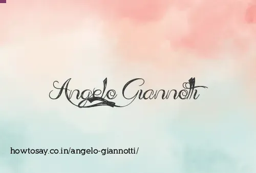 Angelo Giannotti