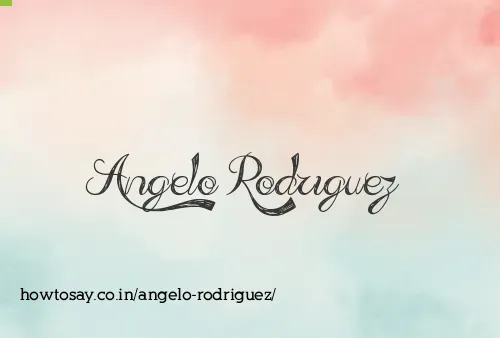 Angelo Rodriguez