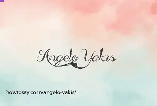 Angelo Yakis