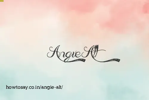 Angie Alt