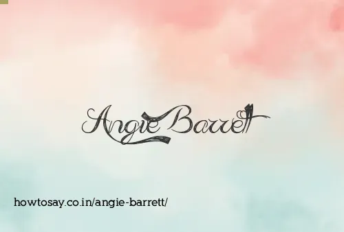 Angie Barrett