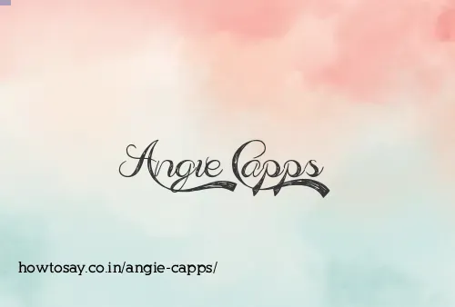 Angie Capps