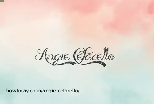 Angie Cefarello