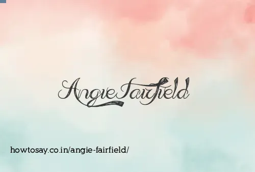 Angie Fairfield